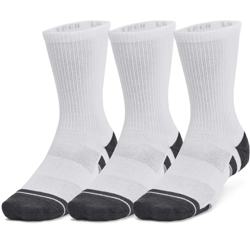 CALZINI Under Armour Performance Tech 3-Pack Crew Socks. Bianca. Unisex | Under Armour Bianco