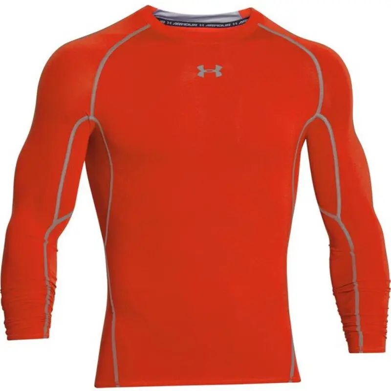 Camicia a compressione LS - Arancione - Adulti - | Under Armour