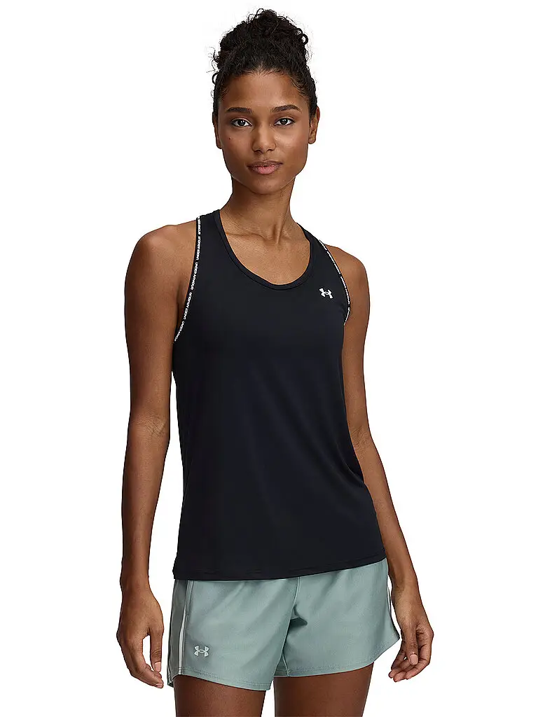 Canotta da fitness da donna UA Tech™ Knockout nero | XS