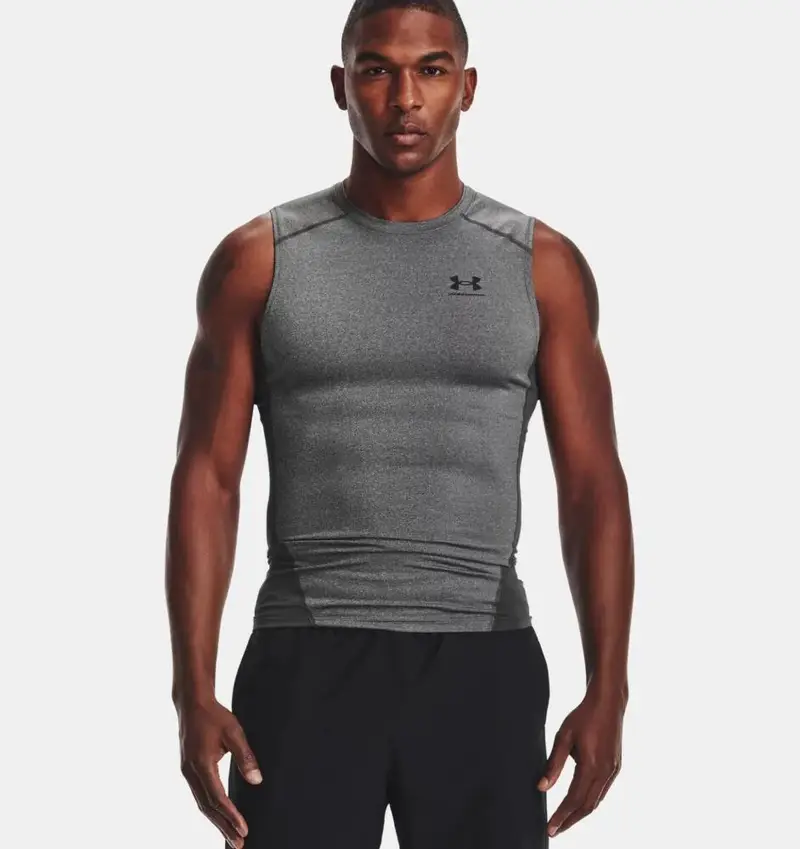 Canotta Lycra Under Armour Grigia | Under Armour Grigio