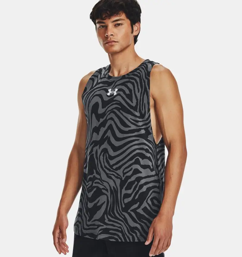 Canotta Stampata Under Armour | Under Armour Nero