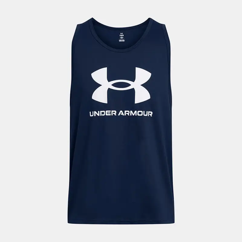 Canotta Under Armour Uomo Ua Sportstyle Logo Blu | Under Armour