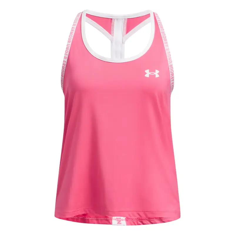 Canottiera bambina Under Armour Knockout Rose