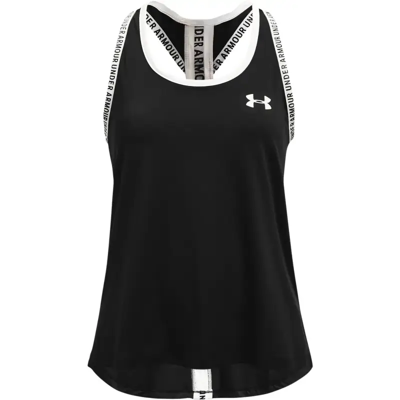 Canottiera da bambina Under Armour Knockout Noir