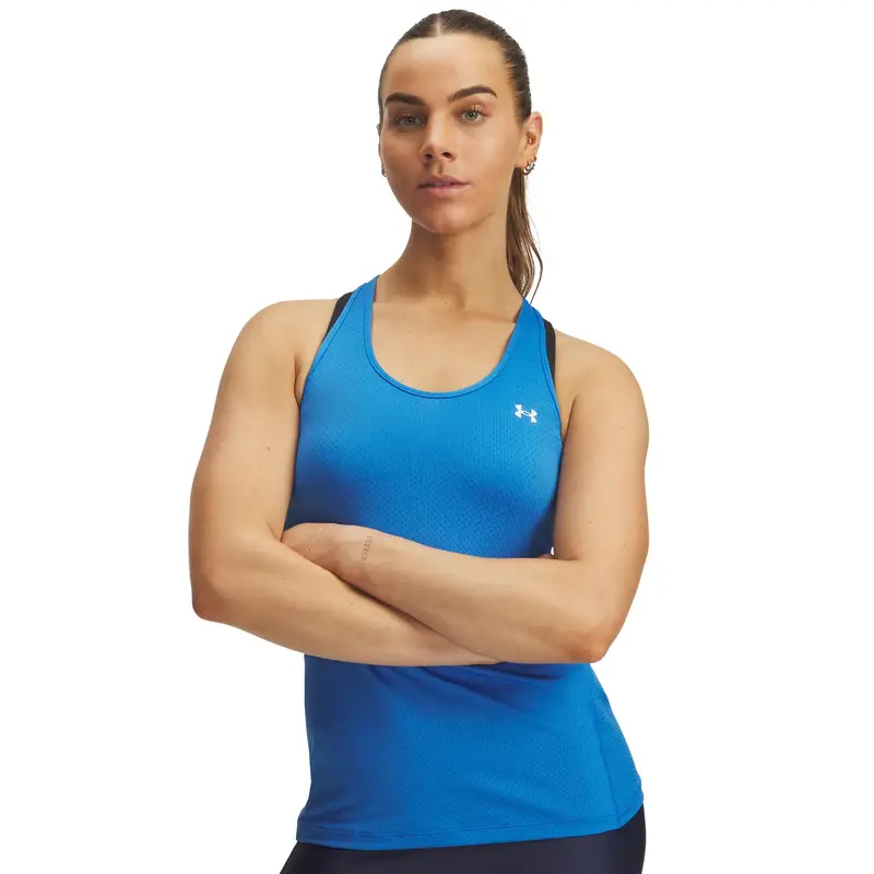Canottiera da donna Under Armour HeatGear Bleu