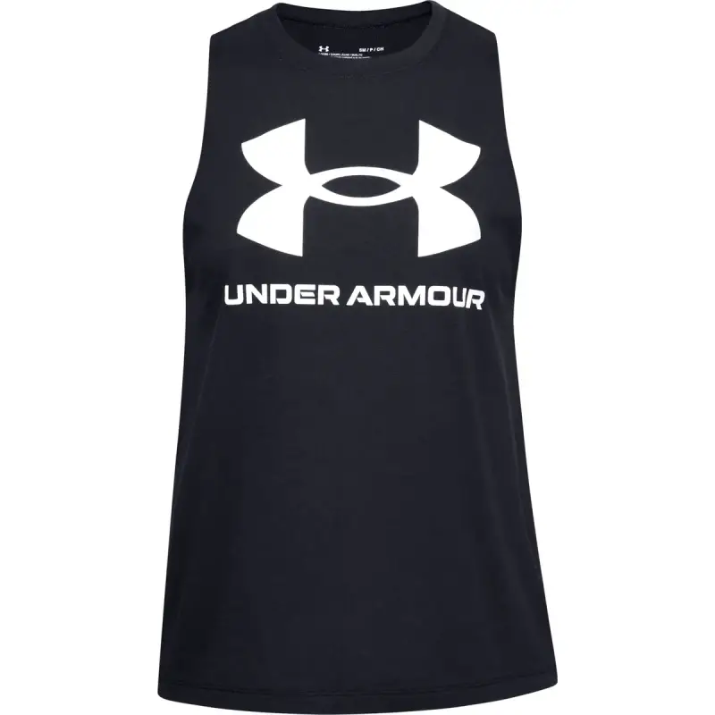Canottiera da donna Under Armour Sportstyle Graphic Noir