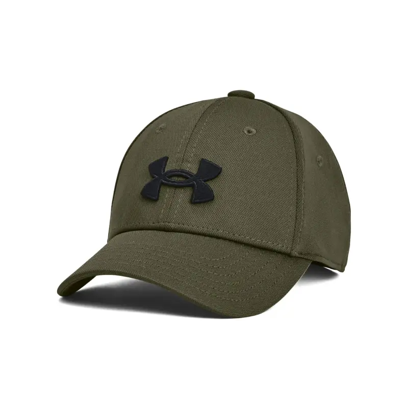 Cappellino con visiera per bambini Under Armour Blitzing Vert