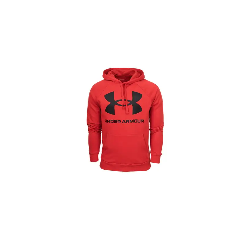 Cappuccio Under Armour Rival Fleece Big Logo. Rosso. Uomini | Under Armour Arancione