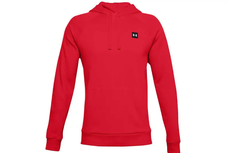 Cappuccio Under Armour Rival Fleece. Rosso. Uomini | Under Armour