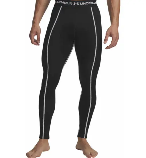 Cold Weather Grid - leggings fitness - uomo Black