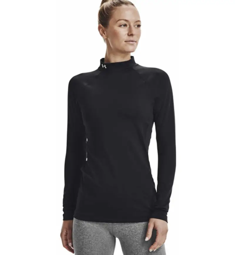 ColdGear® Authentics W - maglietta tecnica maniche lunghe - donna Black