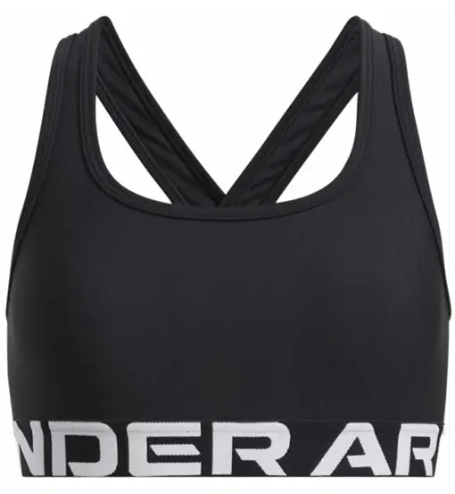 Crossback Jr - reggiseno sportivo sostegno medio - ragazza Black