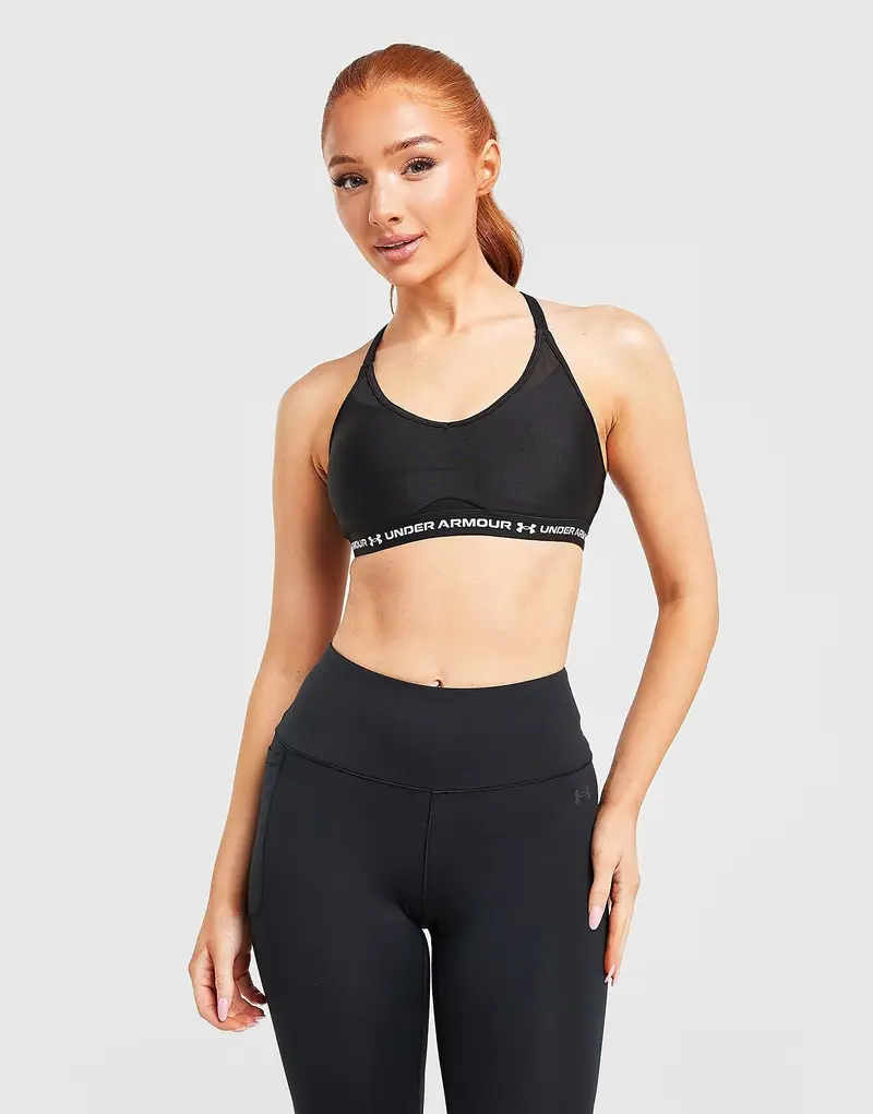 Crossback Low Reggiseno Sportivo, nero