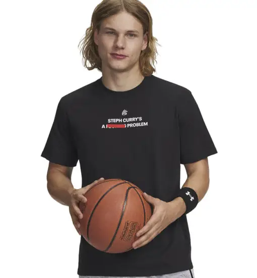 Curry Quote - T-shirt - uomo Black