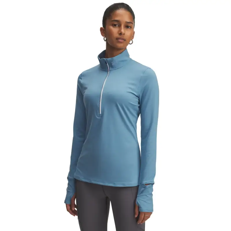Drill top allenamento da donna con 1/2 zip Under Armour Qualifier