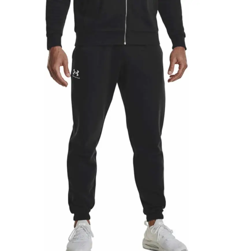 Essential Fleece M - pantaloni fitness - uomo Black