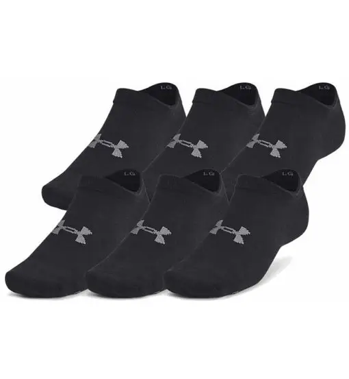 Essential No Show 6 - calzini corti Black