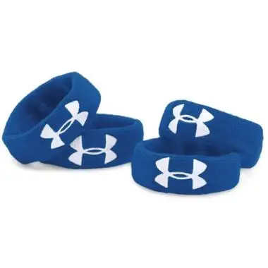 Fascia da polso 4 pezzi - Per polso o bicipite - 2.5 cm | Under Armour Blu royal