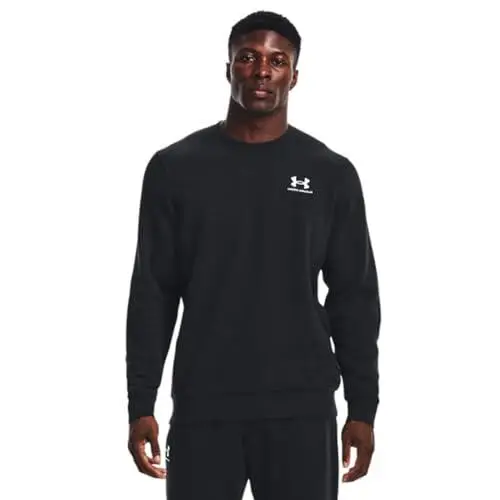 Felpa Cardio training Uomo 77-1374250 Nero | Under Armour
