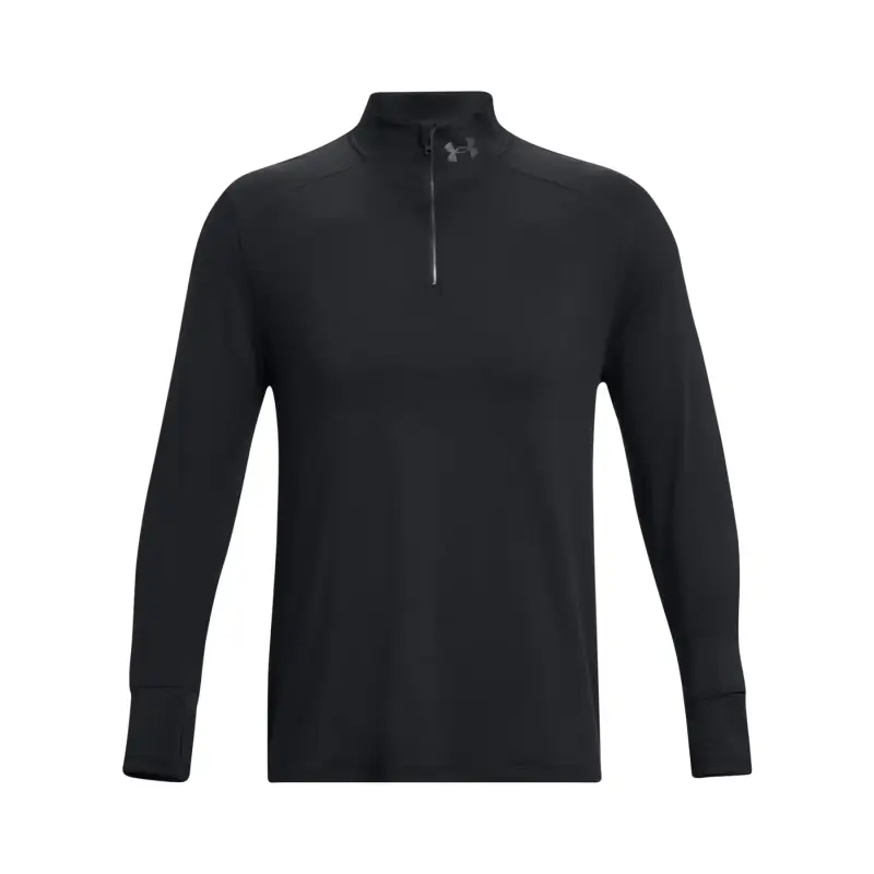 Felpa con 1/4 di zip Under Armour Qualifier Run Noir