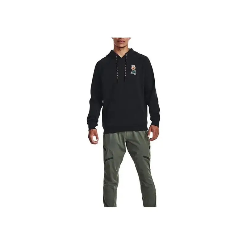 Under Armour Felpe Uomo Nero 4285227 miniatura 3
