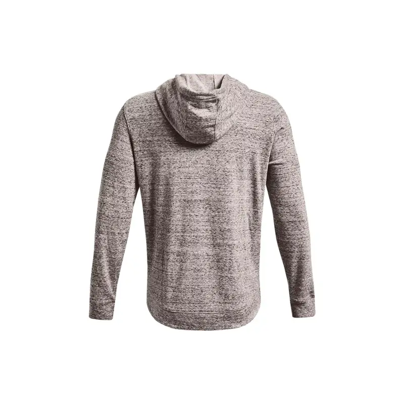 Felpa con cappuccio da allenamento Under Armour Rival Terry da uomo Agate-White 1370401-112 XL miniatura 2