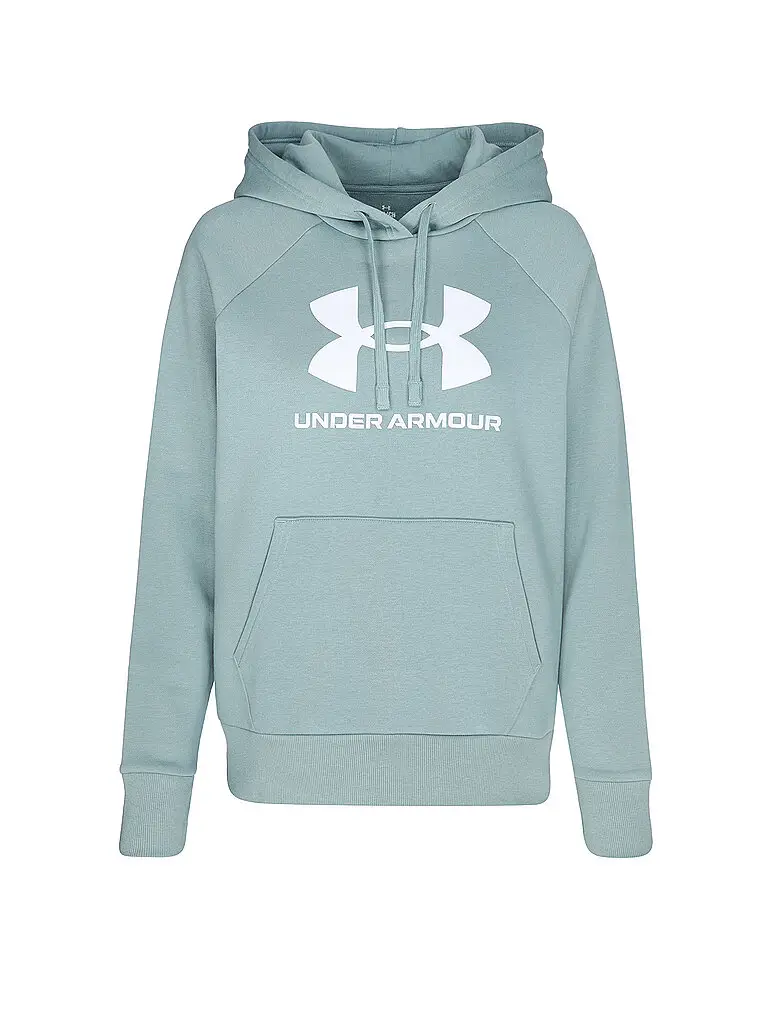 Felpa con cappuccio da donna UA Rival Fleece Big Logo petrolio | XS