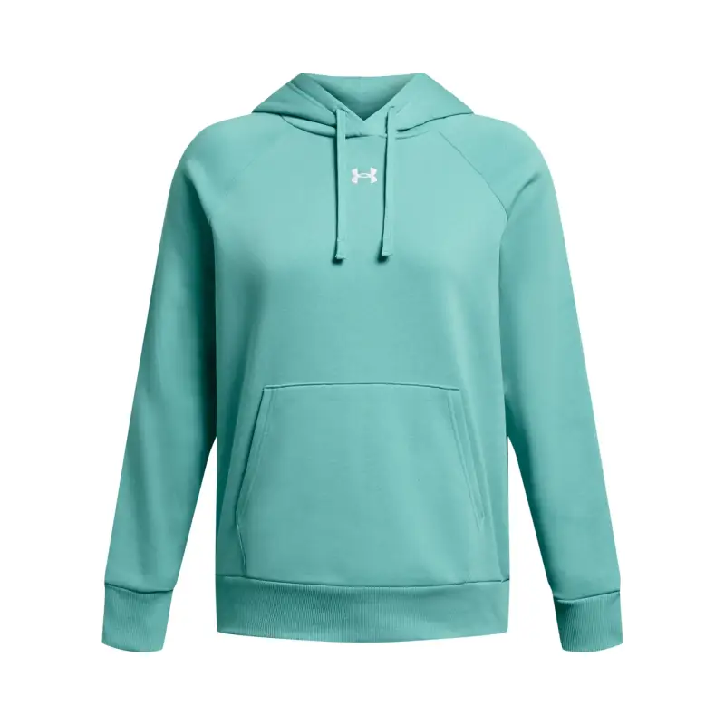 Felpa con cappuccio da donna Under Armour Rival Fleece Bleu