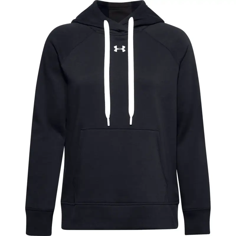 Felpa con cappuccio donna Under Armour Rival Fleece HB Noir