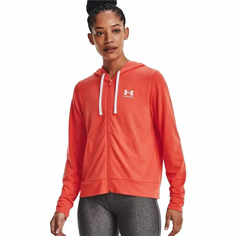 Felpa con Cappuccio e Cerniera Donna Rival Terry | Under Armour Multi