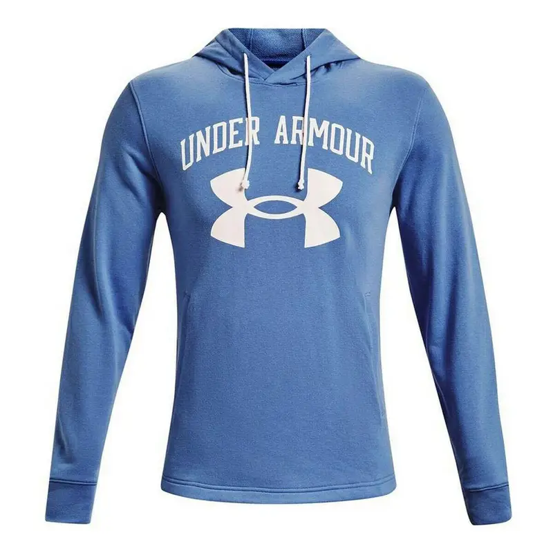 Felpa con Cappuccio Rival Terry | Under Armour Blu