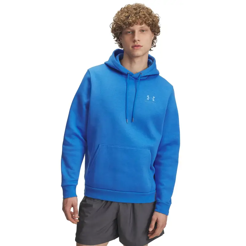 Felpa con cappuccio Under Armour Icon Fleece Bleu