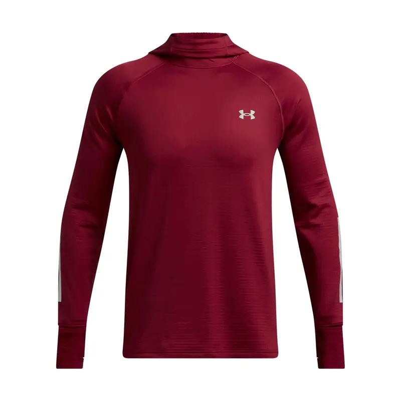 Felpa con cappuccio Under Armour Launch Elite Rouge