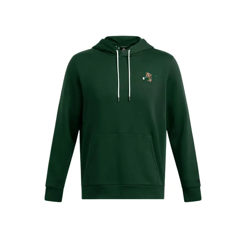 Felpa con cappuccio Under Armour UA Icon Goin Under con stampa di lettere da uomo Felpe con cappuccio Verde 1387135-301 3XL