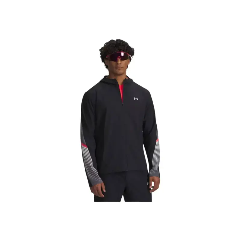 Felpa con cappuccio Under Armour Velociti Storm Noir