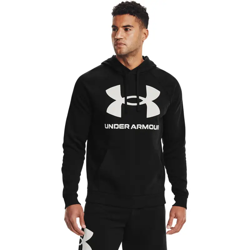 Felpa con Cappuccio Uomo Rival Fleece Big Logo | Under Armour Multi