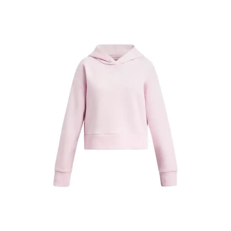 Felpa corta con cappuccio da bambina Under Armour Rival Fleece