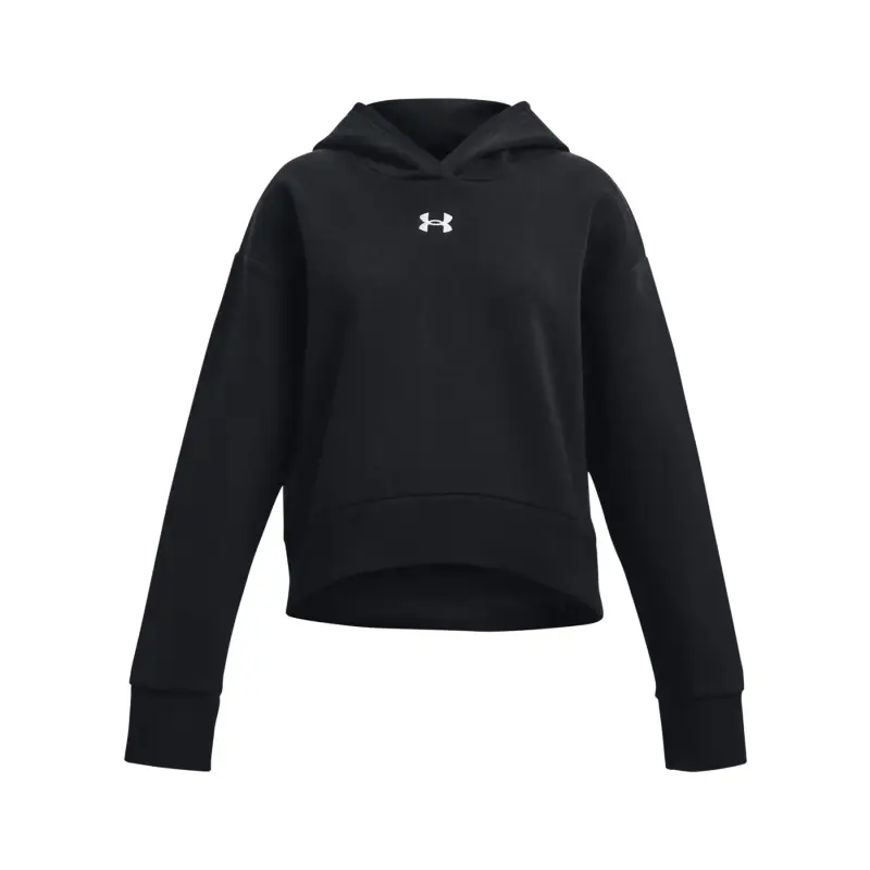 Felpa da bambina Under Armour Rival Fleece Noir