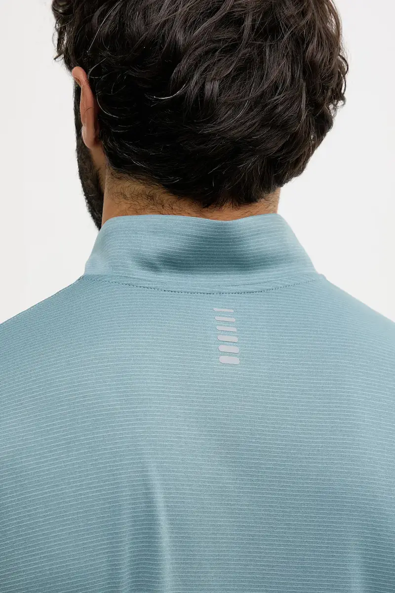 felpa da corsa Launch colore nero 6005542 Blu miniatura 5