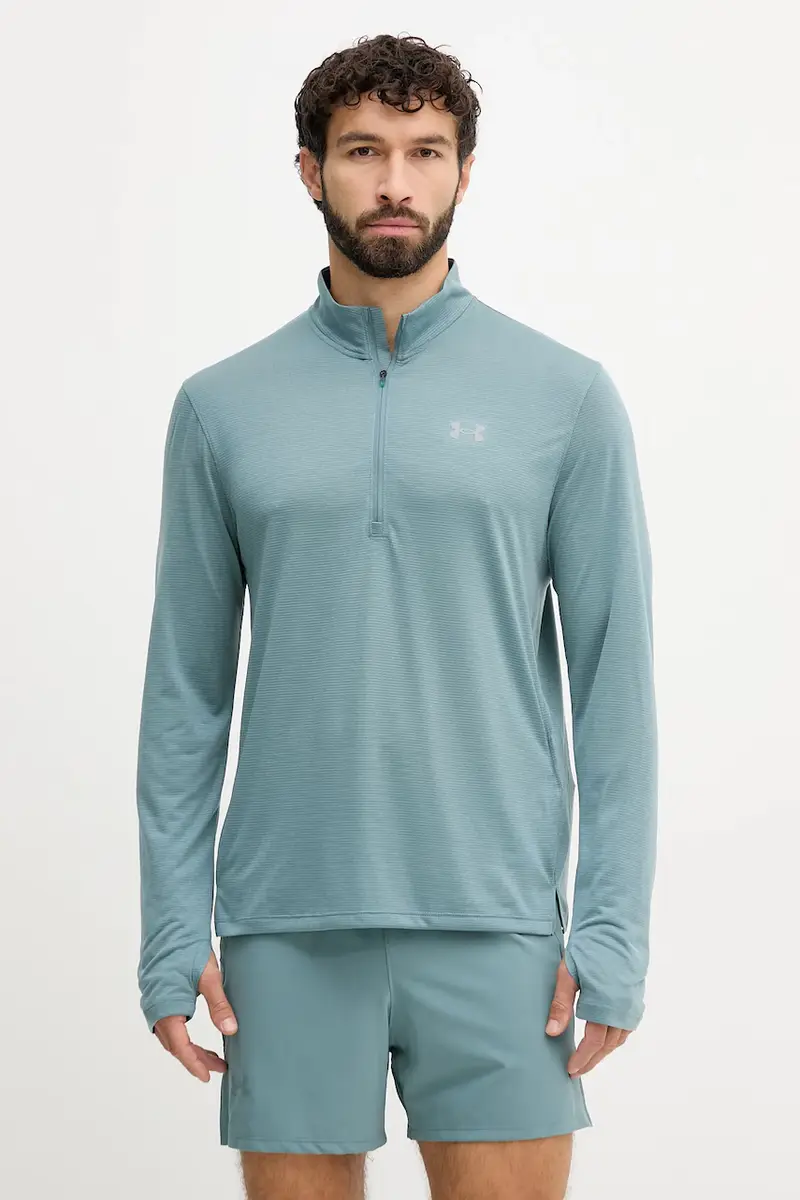 felpa da corsa Launch colore nero 6005542 Blu