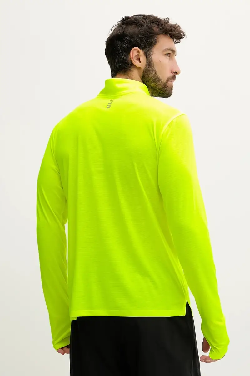 felpa da corsa Launch colore nero 6005542 Giallo miniatura 3