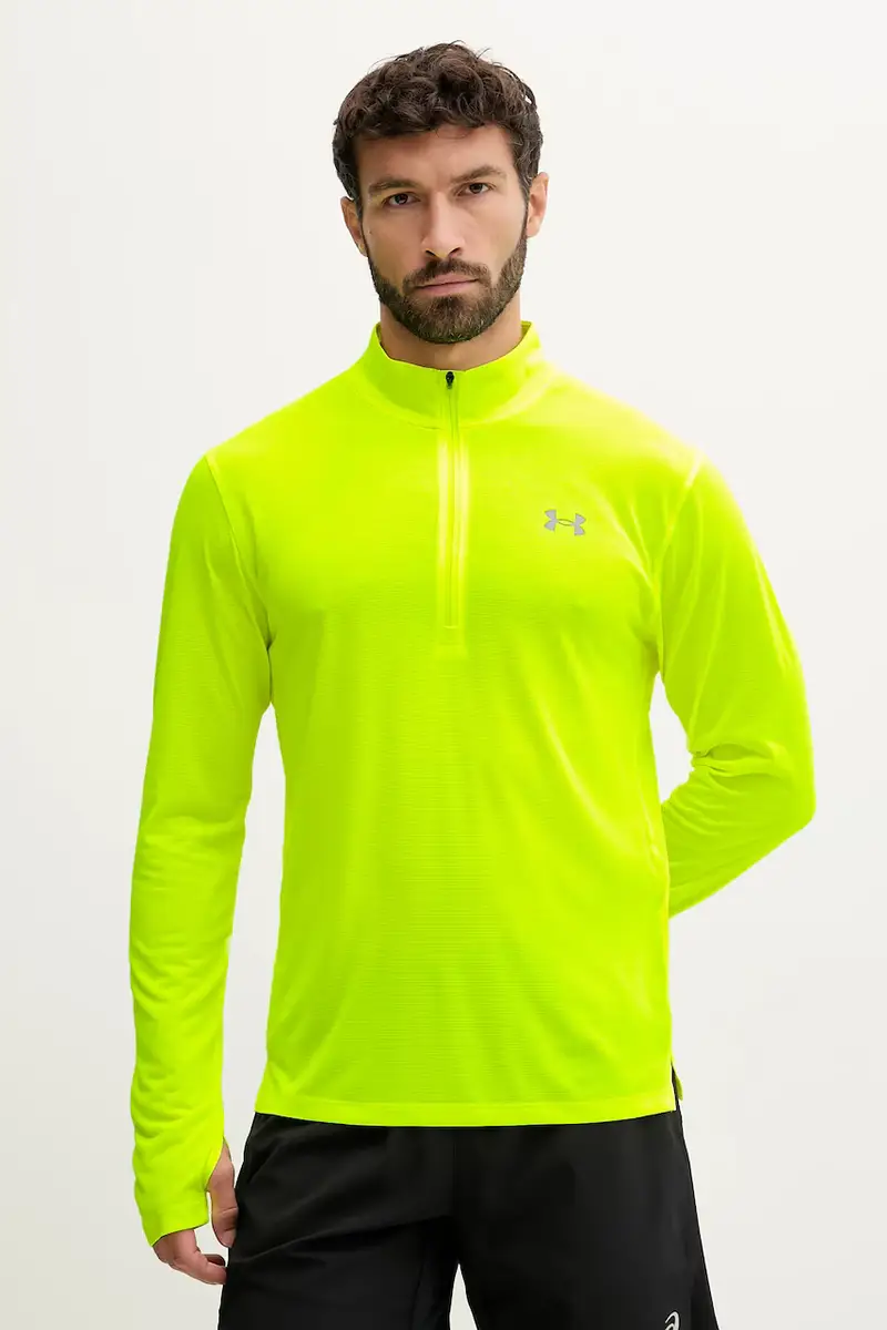 felpa da corsa Launch colore nero 6005542 Giallo