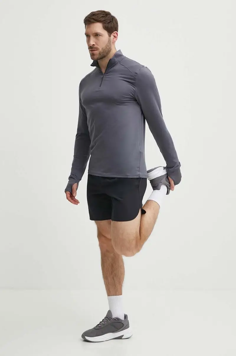 felpa da corsa Qualifier colore grigio miniatura 2