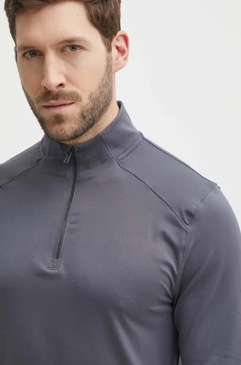 felpa da corsa Qualifier colore grigio miniatura 4