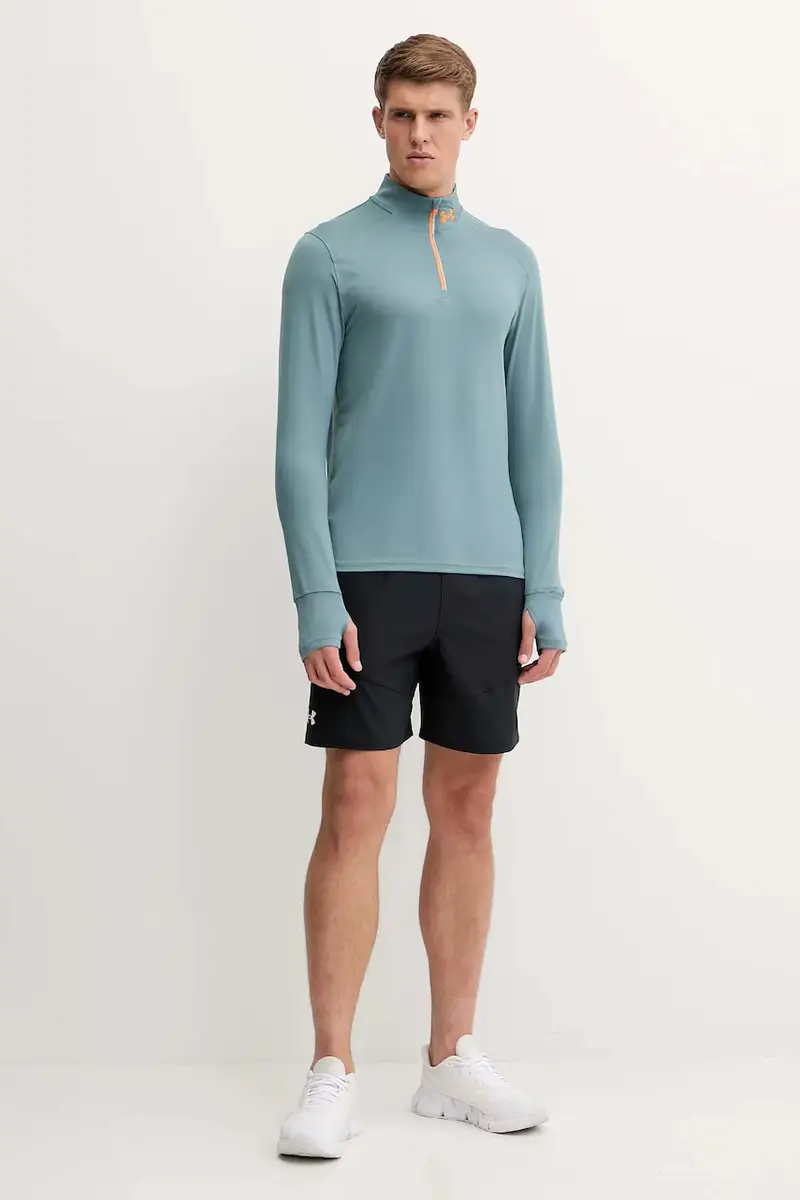 felpa da corsa Qualifier colore grigio Verde miniatura 2