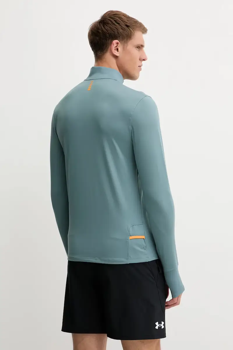 felpa da corsa Qualifier colore grigio Verde miniatura 3