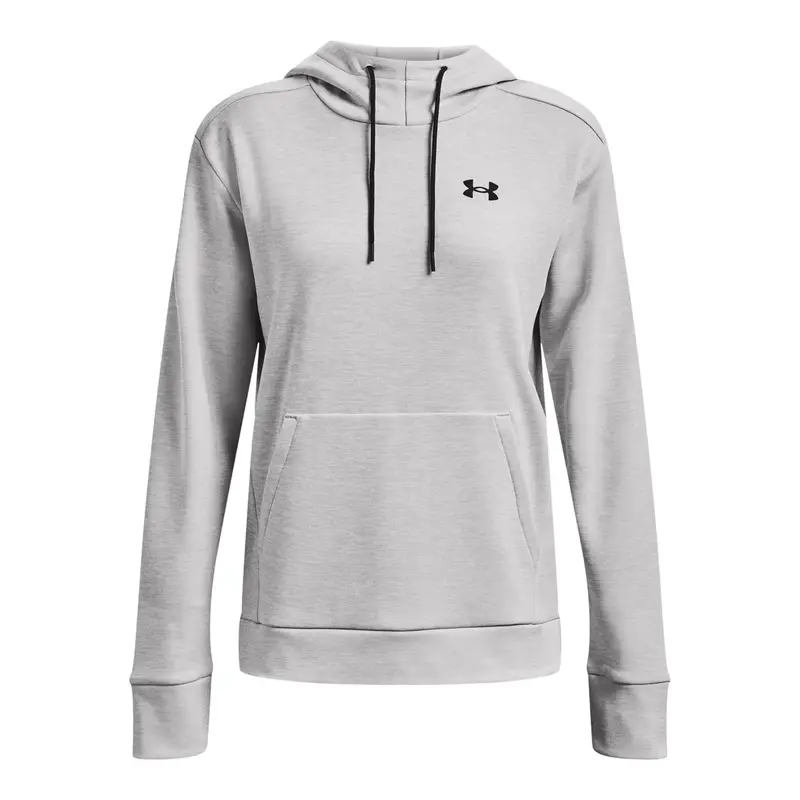 Felpa da donna con cappuccio Under Armour Fleece® - Left Chest Gris