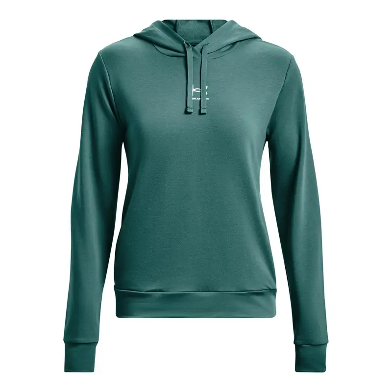 Felpa da donna in pile con cappuccio Under Armour Rival Beige