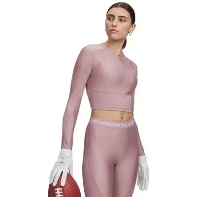 Felpa da donna Under Armour HeatGear® Rib Rose