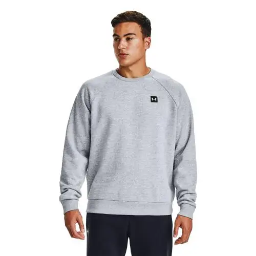 Felpa da uomo Under Armour Rival Fleece Crew | Under Armour Grigio